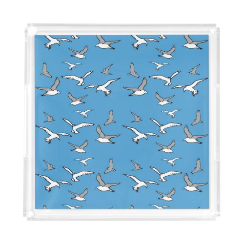 Birds _ a Flock of Seagulls Acrylic Tray