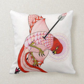 birds and arrows throw pillow
