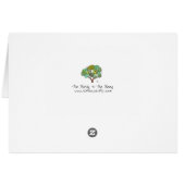 Birds and Bees, Blank Cards (Back Horizontal)