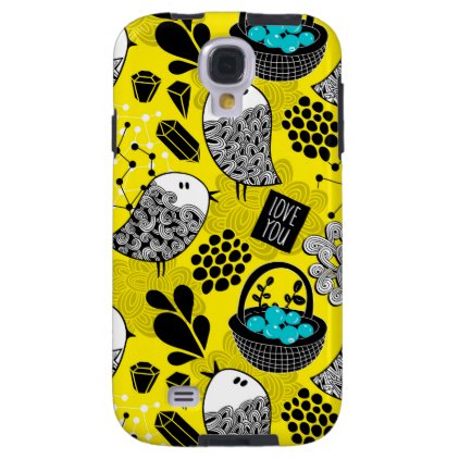 Birds and berries galaxy s4 case