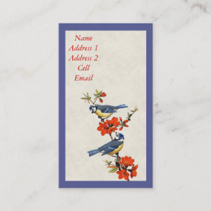 Birds and Blooms Business/Profile Card