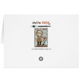 Birds and Blooms/Laguna Blue - Blank Inside (Back Horizontal)