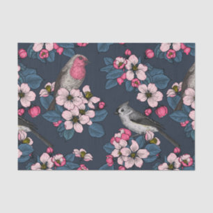 Birds and Blossoms Tissue Paper