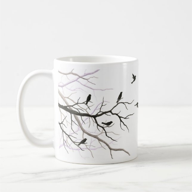Birds and Branches Mug (Left)