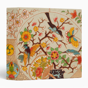 Birds and Butterflies Binder