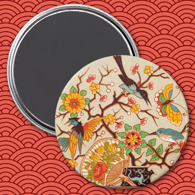 Birds and Butterflies Magnet (Creator Uploaded)