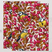 Birds and dog rose hips (Front/Back)