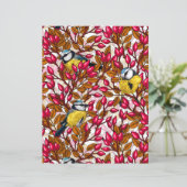 Birds and dog rose hips (Standing Front)