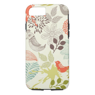 birds and flowers iPhone 8/7 case