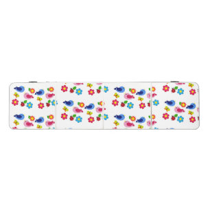 Birds and flowers spring time beer pong table