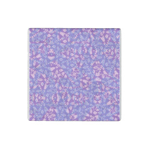 Birds And Flowers Stone Magnet