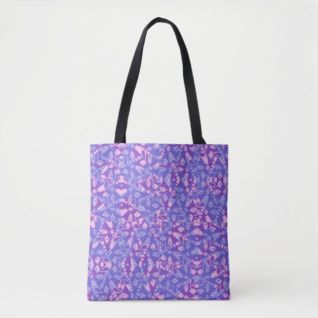 Birds And Flowers Tote Bag (Front)