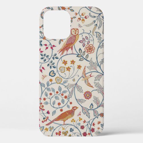 Birds and Flowers William Morris iPhone 12 Case