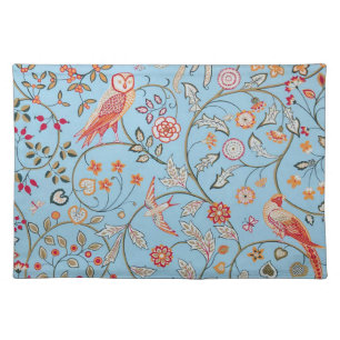 Birds and Flowers, William Morris Cloth Placemat