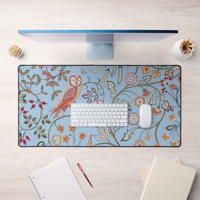 Birds and Flowers, William Morris Desk Mat (Office 1)