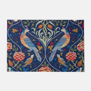 Birds and Flowers, William Morris Doormat