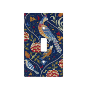 Birds and Flowers, William Morris Light Switch Cover