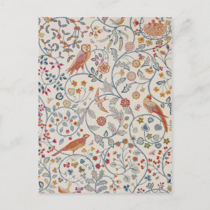 Birds and Flowers, William Morris Postcard