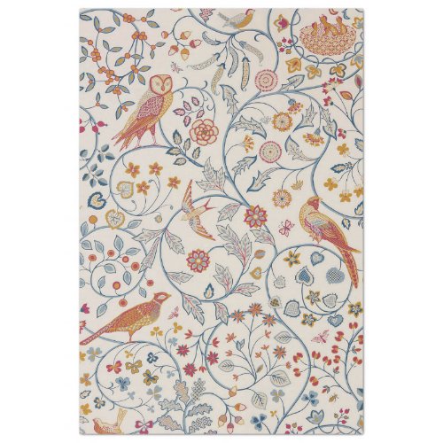 Birds and Flowers William Morris Tissue Paper