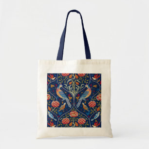 Birds and Flowers, William Morris Tote Bag