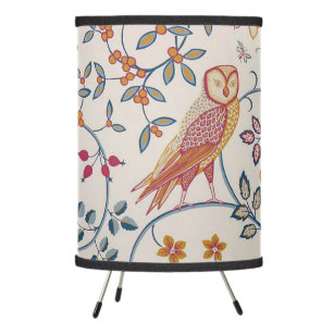 Birds and Flowers, William Morris Tripod Lamp