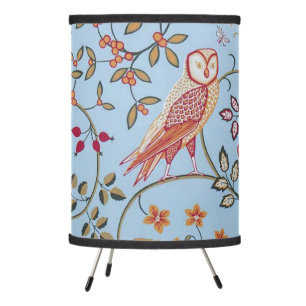 Birds and Flowers, William Morris Tripod Lamp