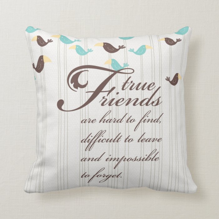 Birds and Friends Pillow