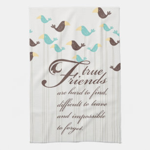 Birds and Friends Towel