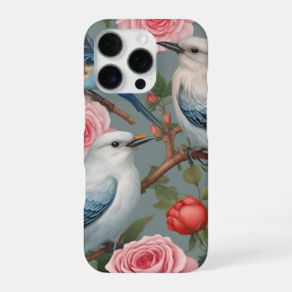 Birds and Roses iPhone 16 Pro Case