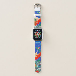 Birds, Animals, and Flowering Plants(Left) Jakuchū Apple Watch Band