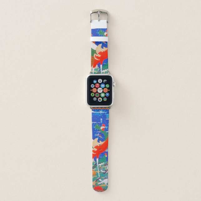 Birds, Animals, and Flowering Plants(Left) Jakuchū Apple Watch Band (Front)