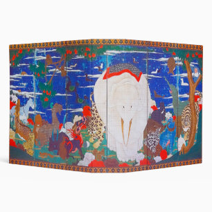 Birds, Animals, and Flowering Plants(Right)Jakuchu 3 Ring Binder