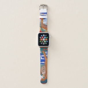 Birds, Animals, and Flowering Plants(Right)Jakuchu Apple Watch Band