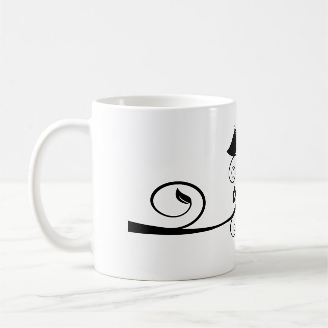 Birds, Animals, Prosperity Coffee Mug (Left)