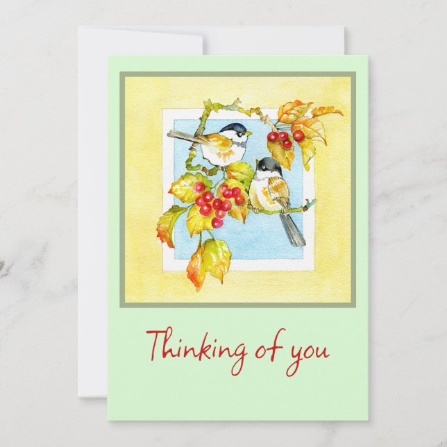 Birds Anytime Card (Front)