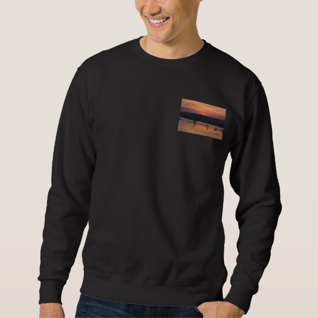 Birds at sunrise sweatshirt (Front)
