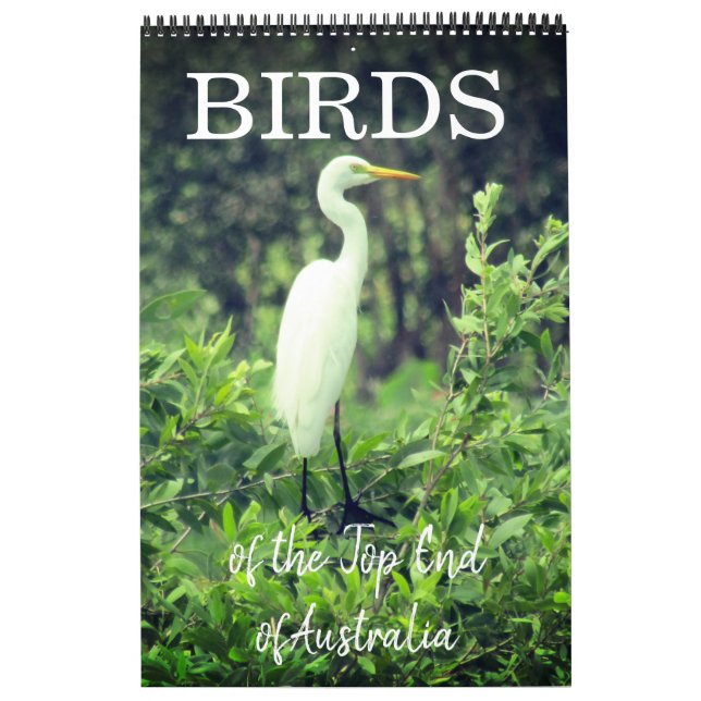 birds australia top end 2026  calendar (Cover)