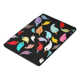 BIRDS BIRD BIRDS BLACK BIRDS iPad PRO COVER