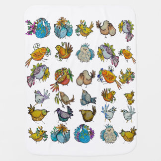 Birds & Birdies Baby Blanket