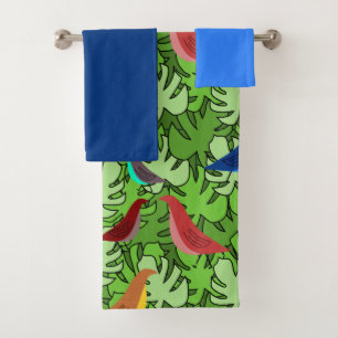 Birds, Birds, Birds Bath Towel Set
