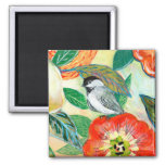 Birds &amp; Butterfiles No 8 Magnet at Zazzle