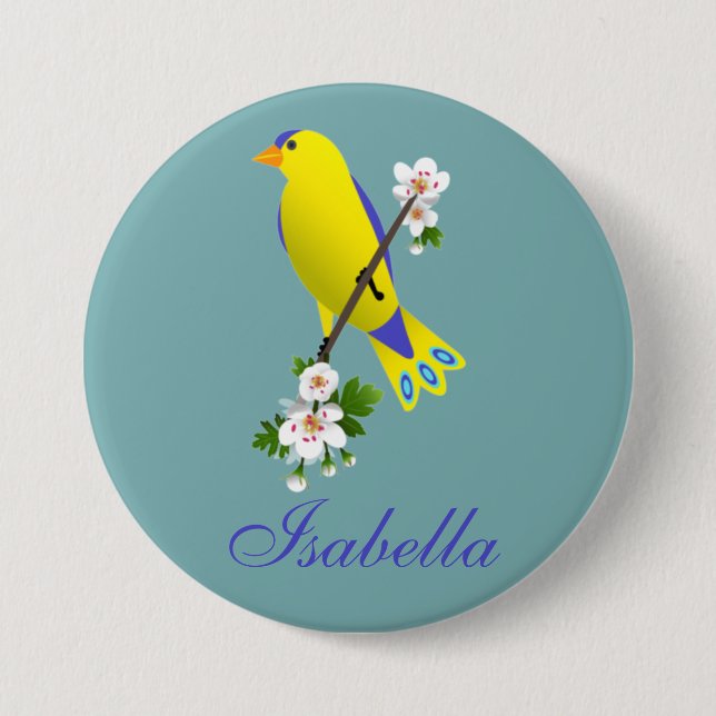 Birds  button (Front)