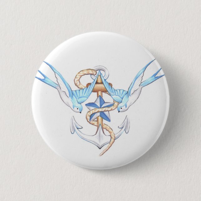 birds button (Front)