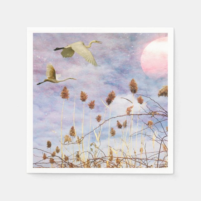 Birds by the Seashore  Napkins (Front)