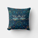Birds By William Morris (1834-1896) Throw Pillow at Zazzle