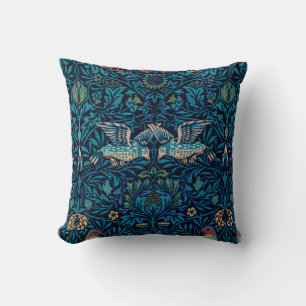 Birds by William Morris (1834-1896) Throw Pillow