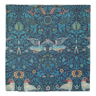 Birds by William Morris Duvet Cover