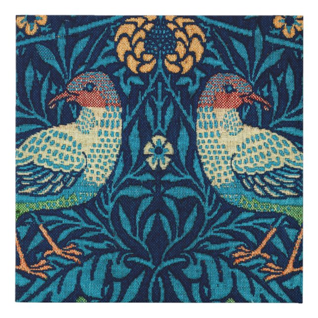 Birds by William Morris  Faux Canvas Print (Front)