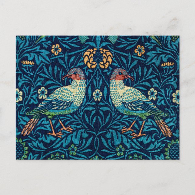 Birds by William Morris Postcard (Front)