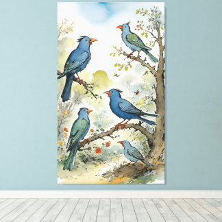 Birds Canvas Print